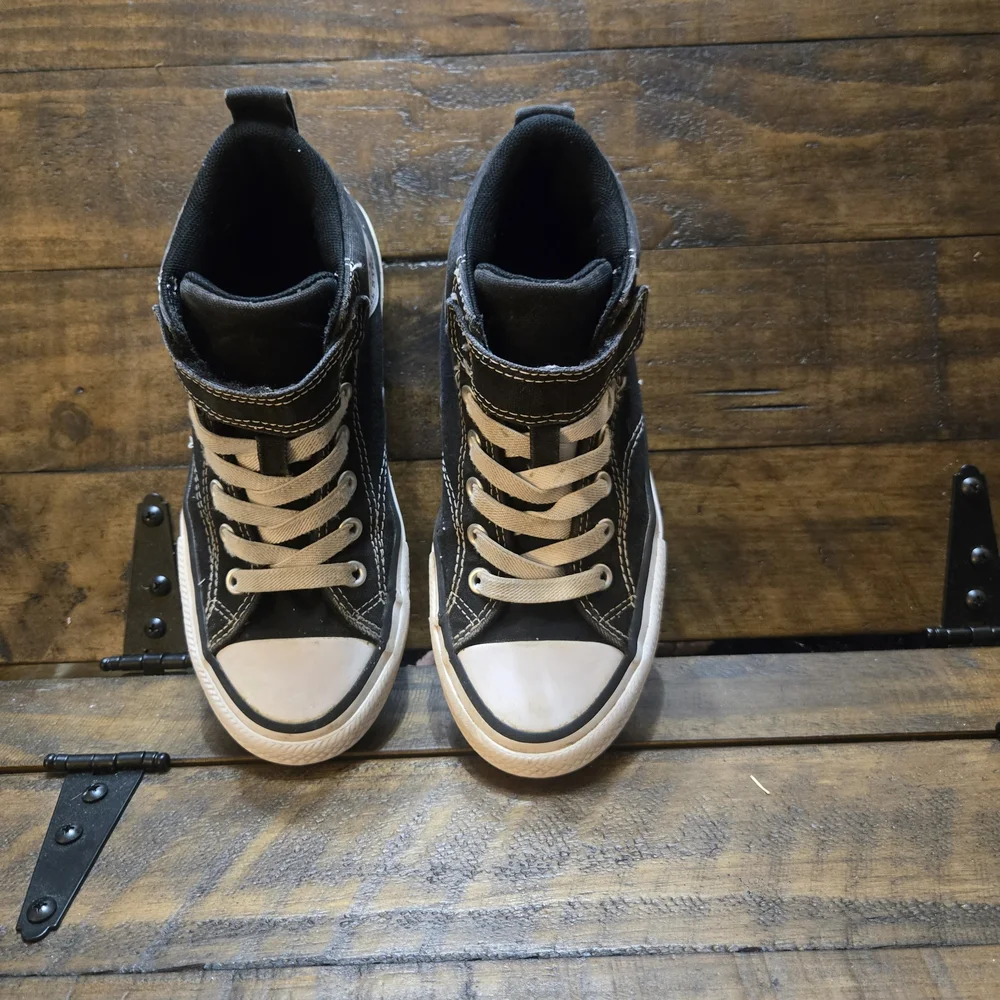 Converse Black and White Kids Sneakers
